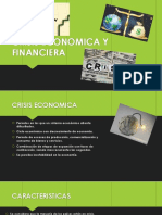 Crisis Económica y Financiera