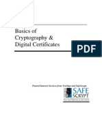 Basics of Cryptography & Digital Certificates