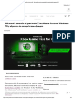 Xbox Game Pass en PC_ Microsoft anuncia el precio de la suscripción de juegos en PC