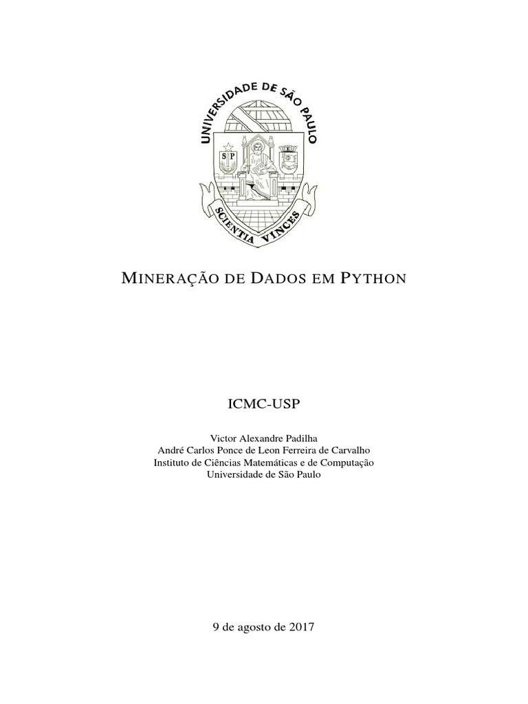 Instalação de Python para Mineração de Dados | PDF | Python (linguagem ...