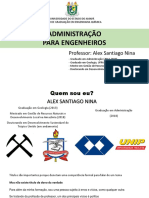 Administração para Engenheiros