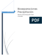 Bioseparaciones Precipitacion