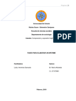 Fases para elaborar un informe académico