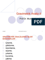 Gravimetrik Analiz 2