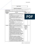 Sesión de Aprendizaje SF