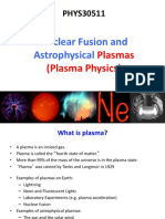 Nuclear Fusion and Astrophysical: PHYS30511