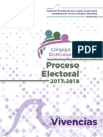 Vivencias Proceso Electoral 2017-2018 (México)