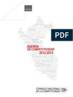 Agenda Competitividad 2012 2013