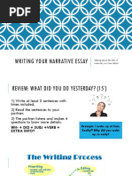 Writing Your Narrative Essay: Talking About The Life of Someone You Care About