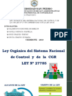 Ley Orgánica del Sistema Nacional de Control y de la CGR - LEY No 27785