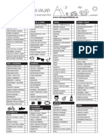 Checklist Cosas para Llevar de Viaje en Furgoneta