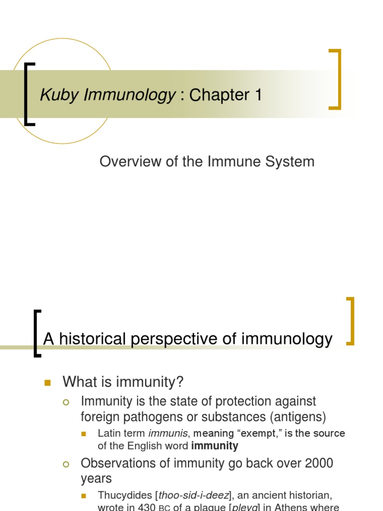 Overview of Immune System Basics | PDF | Adaptive Immune System ...
