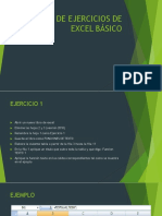 Guia de Ejercicios de Excel Básico