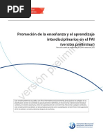 Aprendizaje Interdisciplinario