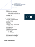 DHVTSU Course Outline in Logic and Set Theory