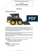 Manual Minicargadores Controles Tecnicas Operacion Tipos Partes Simbologia Herramientas