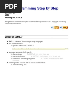 Web Programming Step by Step: What Is XML?