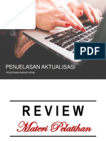 Penjelasan Aktualisasi 2019