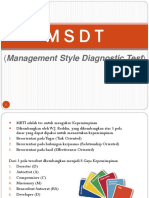 MSDT materi