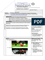 7 E Lesson Plan Impulse and Momentum