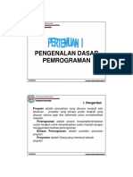 pengenalan dasar program 