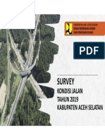 Cover Survey Kondisi Jalan