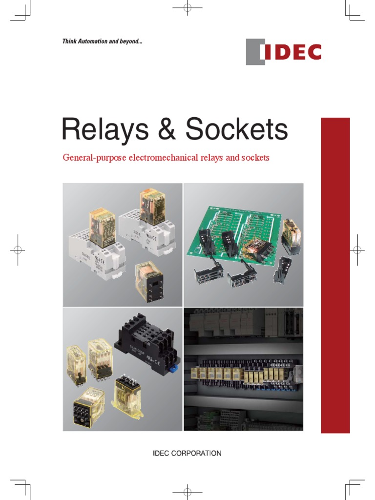 Catalogue Relay Idec PDF Alternating Current Relay