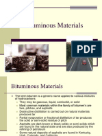 Bituminous Materials