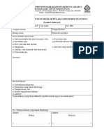 Form Instruksi Perawatan Setelah Pulang Pasien Khusus