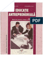 Educatie Antreprenoriala CL A X A PDF