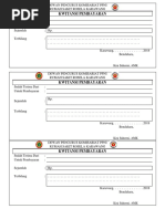 Contoh Kwitansi Komisariat Ppni