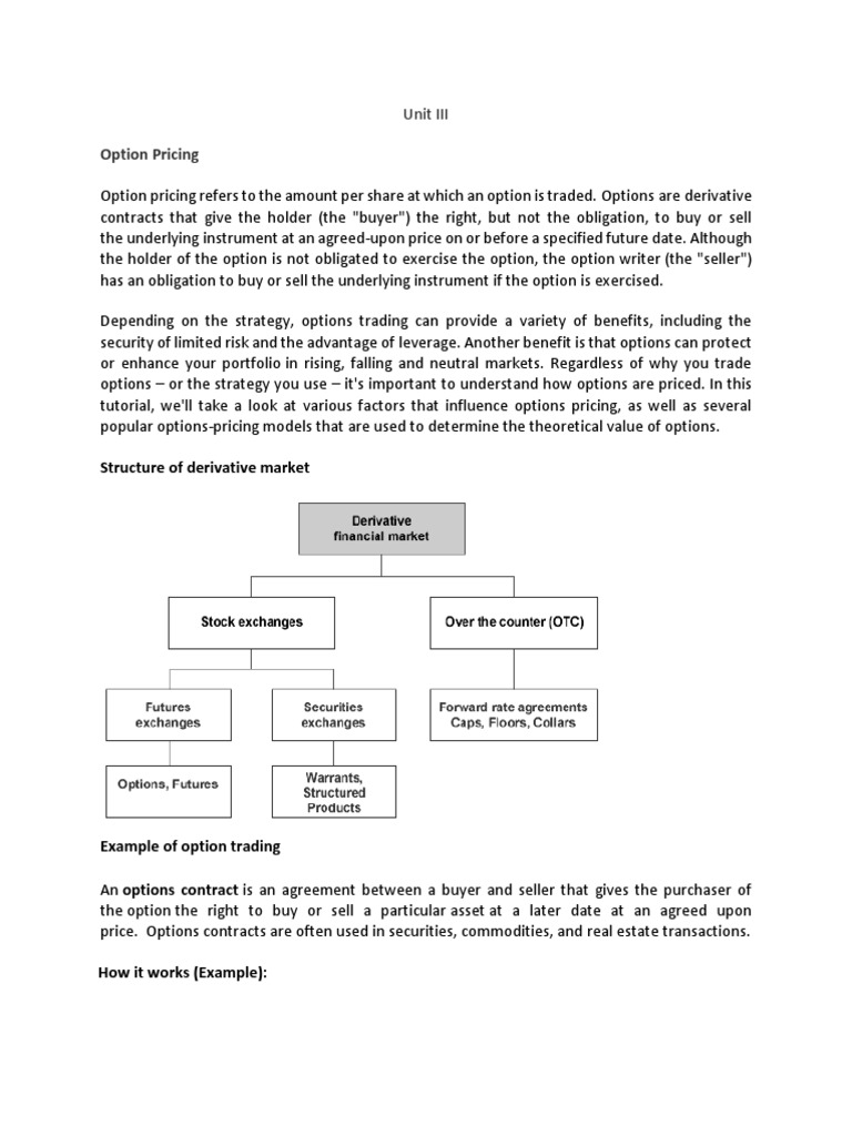 Understanding Option Pricing Models | PDF | Option (Finance ...