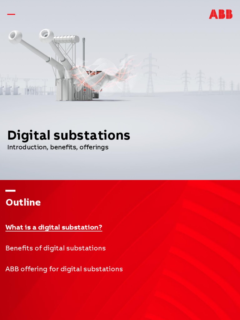 Abb Digital Substations | PDF | Electrical Substation | Power Engineering
