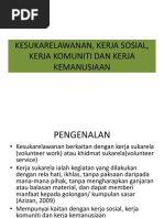 L01007 - 20190327204010 - KULIAH 4 - Hubungan Kesukarelawanan Dan Kerja Sosial