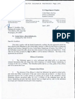 Boris Rubizhevsky 11-Page Letter of June 15th 2015 Containing Proposed Plea Deal