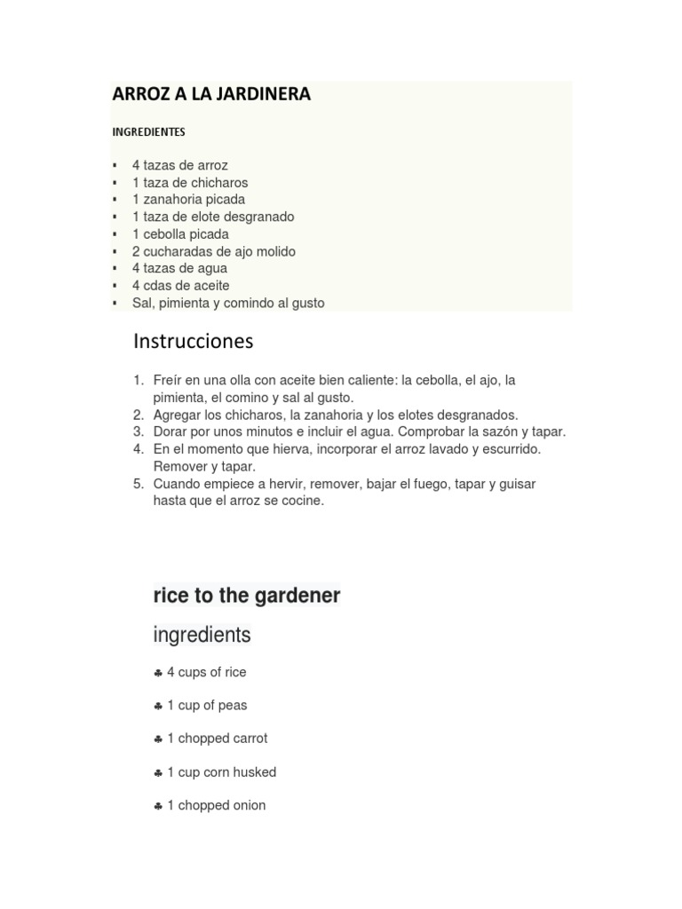 8 recetas de cocina en ingles by Giovanna - Issuu