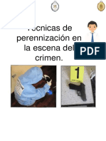 Técnicas de Perennización en La Escena Del Crimen