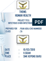 Theme: Human Health: Project Title: Infectious & Non Infectious Disease