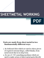 Sheet Metal Design for Manufacturing