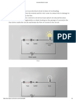 Domestic Electric Circuits