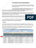 How To Make The Most of Excel Spreadsheets