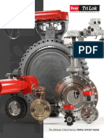 The Ultimate Critical Service TRIPLE OFFSET VALVE
