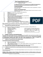 WBMC Credit Hours Guidelines