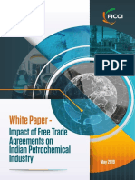 White Paper On Impact of Free Trade Agreements On Indian Petrochemical Industry