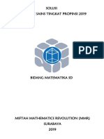 Pembahasan OSP Matematika SD 2019