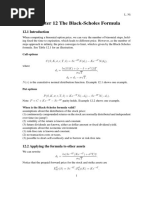 Chapter 12 The Black-Scholes Formula