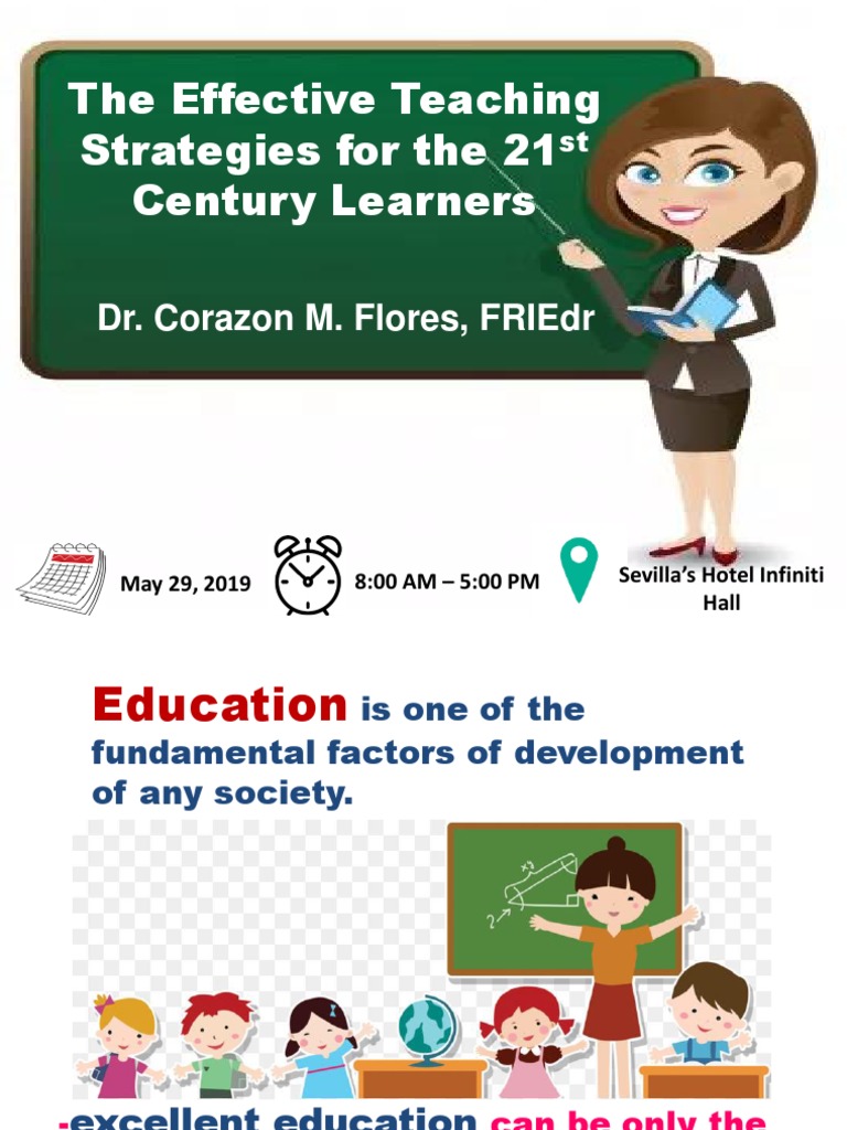 Effective 21st Century Teaching Strategies | PDF | Teachers | Learning ...