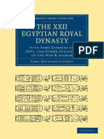 The Xxii Egyptian Royal Dynasty Ebook