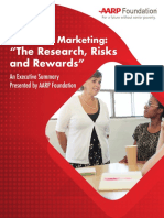 "The Research, Risks and Rewards": Multilevel Marketing