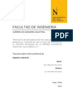 Propuesta de Implementacion de Un Biodigestor para Minimizar El Consumo de Gas Licuado de Petrol